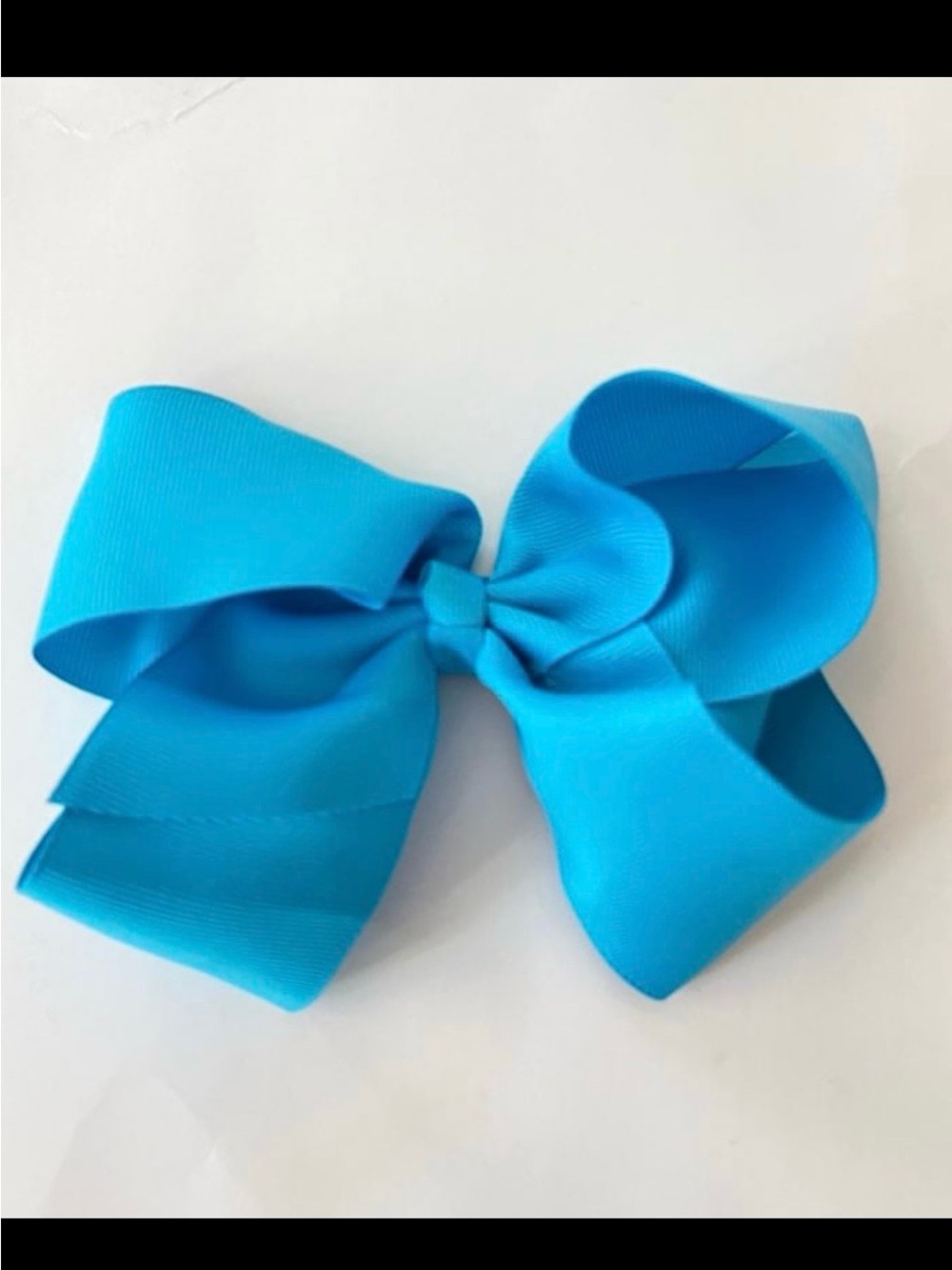 NWOT blue hair bow